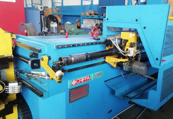 Curvatubi CNC Crippa CA 542 Usata – 5 Assi Destra e Sinistra - Plastin Gold